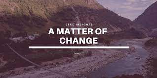 A Matter of Change